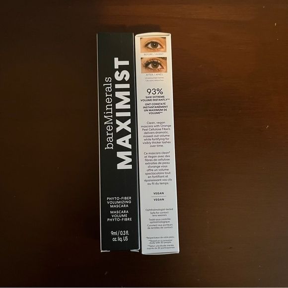 New unopened Bareminerals maximist mascara full size black - Picture 7 of 11